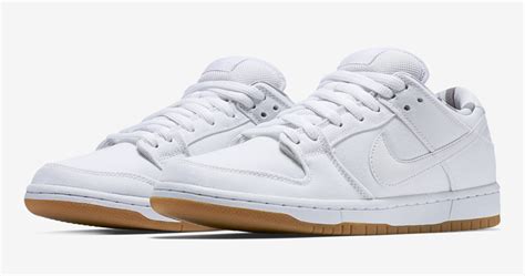 white gum nike dunks|nike dunk low white bottom.